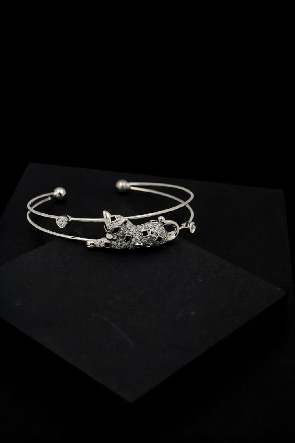 Panther Crystal Elegance Bracelet
