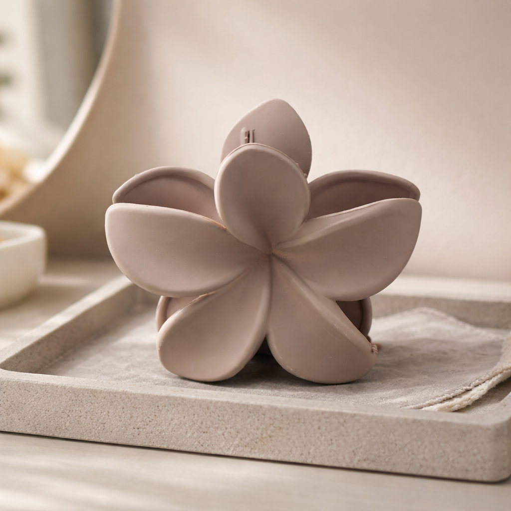 Soft Matte Tropical Hair Clip