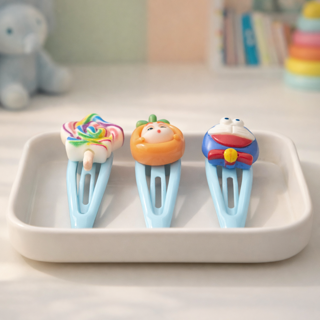 Animal Sweet Treat Snap Clips