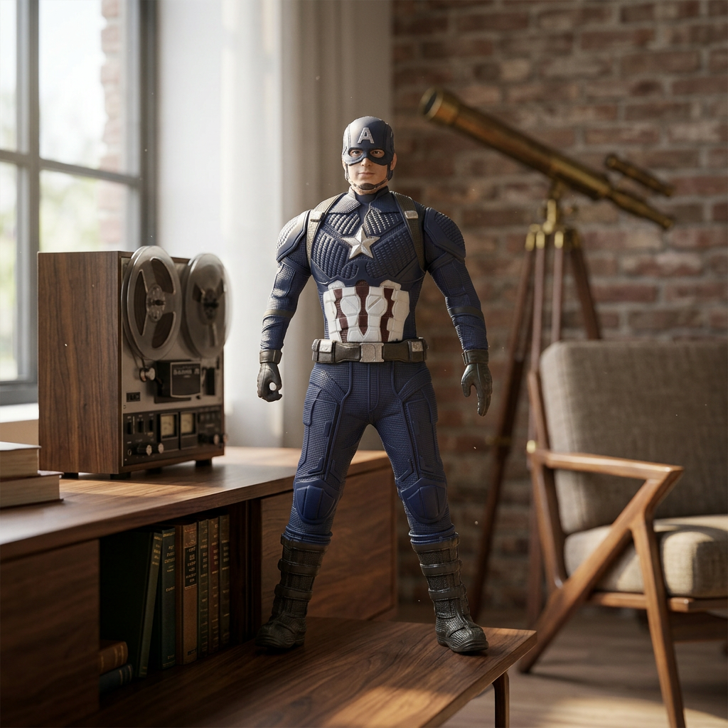 Captain Hero Action Figure