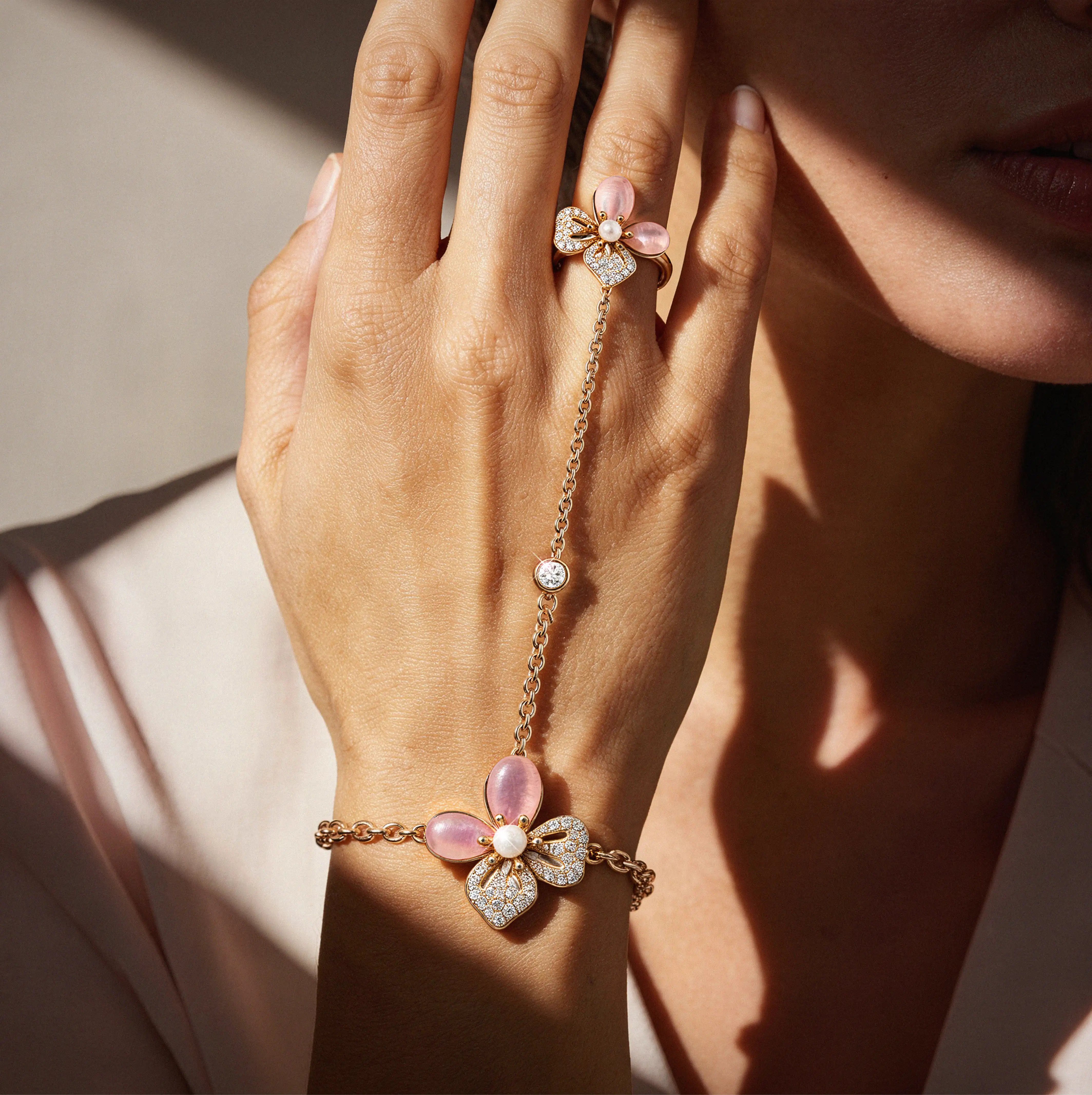 Butterfly Chain Bracelet