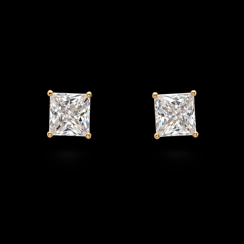 Cut Crystal Stud