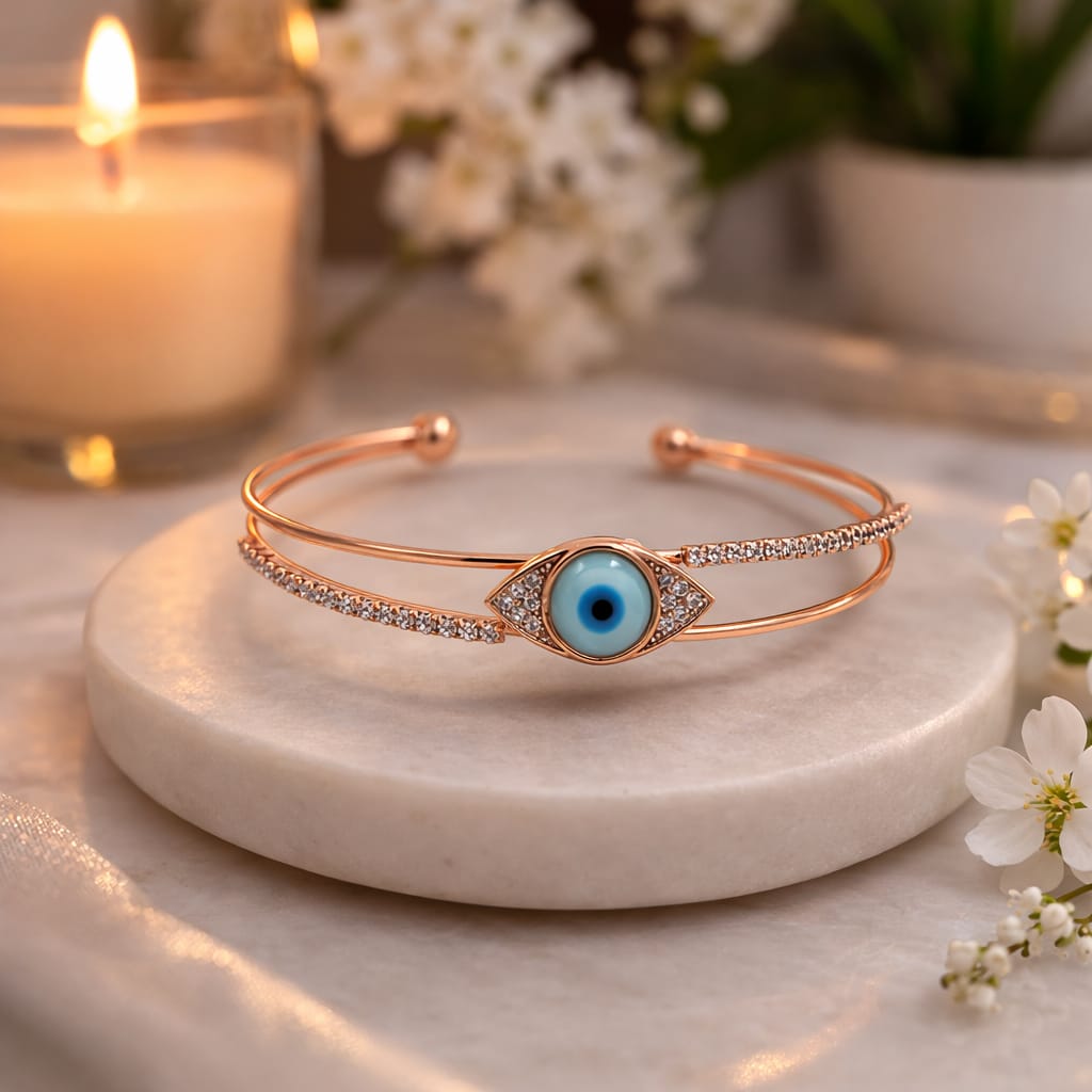 Evil Eye Luxe Crystal Bracelet