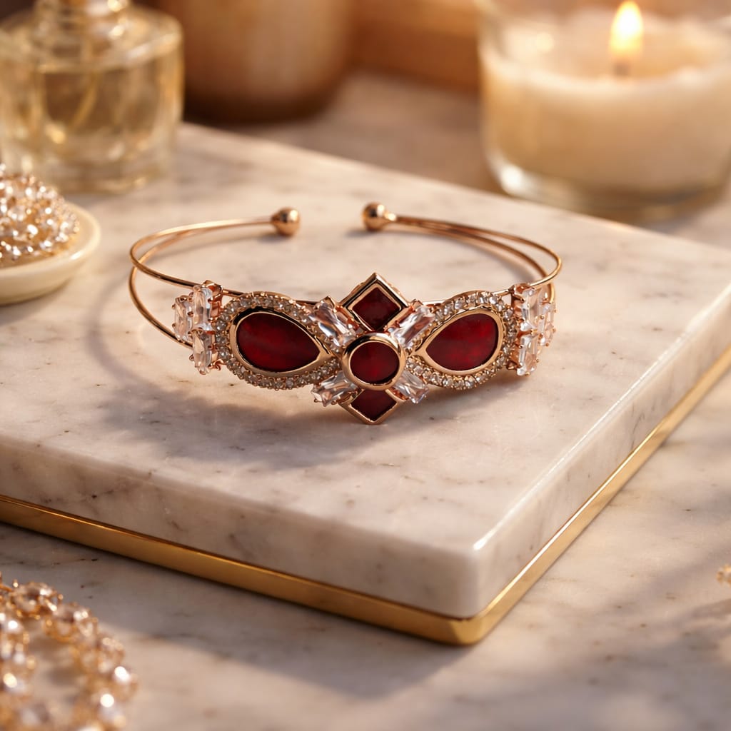 Emerald Radiance Luxe Bracelet