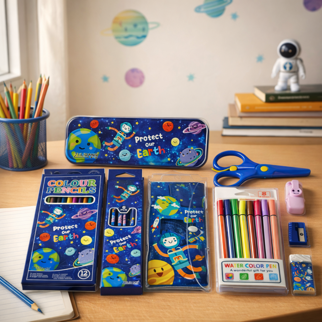 Kids Stationery Art Activity Set