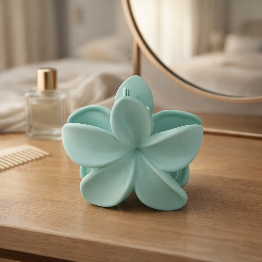 Soft Matte Tropical Hair Clip