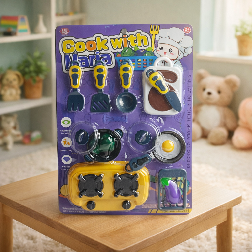 Cook with Maria Simulation Kitchen Set