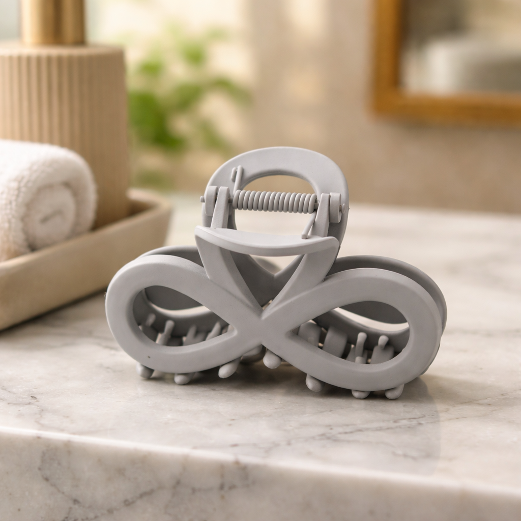 Infinity Loop Hair Claw Clip