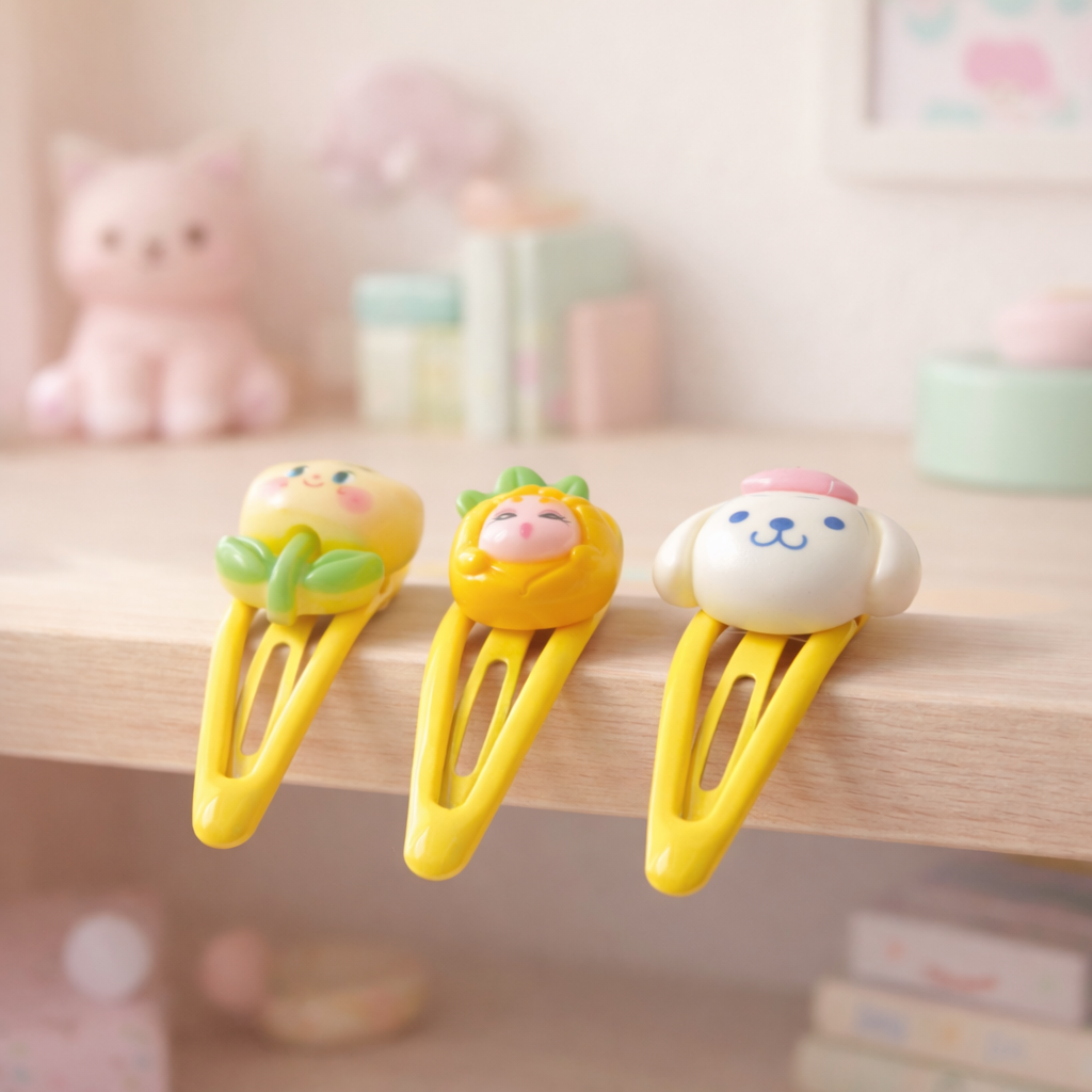 Animal Sweet Treat Snap Clips